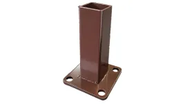 podstawa-slupa-40x40-mocowanie-slupek-brazowa