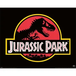 oficjalny-mini-plakat-jurassic-park-classic-logo-40-x-50-cm