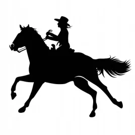 naklejka-na-samochod-do-stajni-wzor-16-czarna-kon-western-rodeo