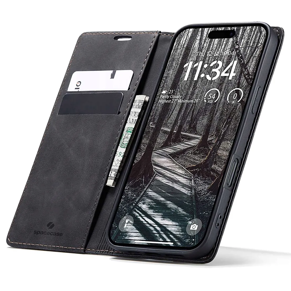 spacecase-wallet-iphone-17-pro-black
