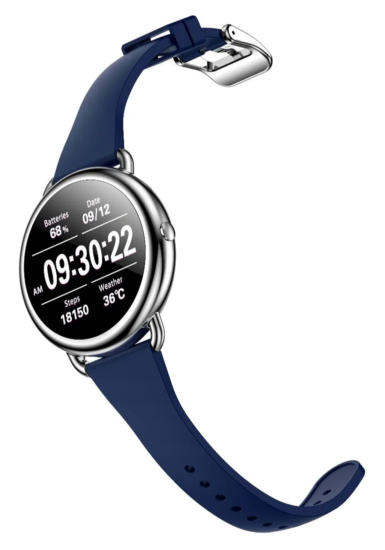 smartwatch-bemi-cosmo-szary-material-paska-guma