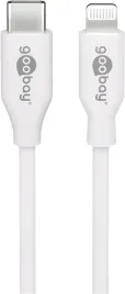 kabel-goobay-usb-apple-lightning-05-m-bialy