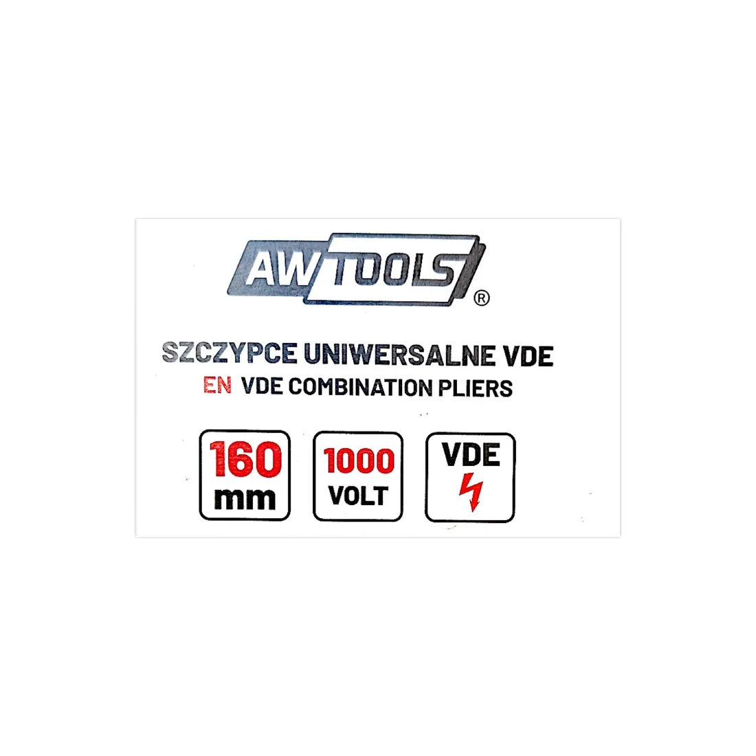 szczypce-vde-160mm-awtools
