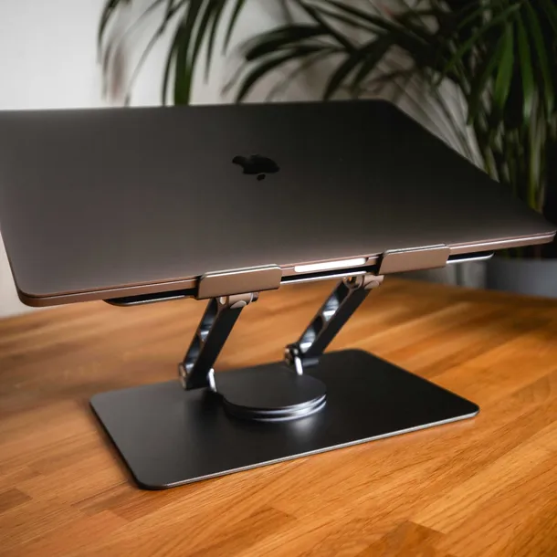 spacecase-laptop-aluminium-stand-360-gray-stan-nowy-marka-spacecase