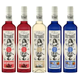 victoria-s-zestaw-5-syropow-do-drinkow-3-smaki-5-x-490ml
