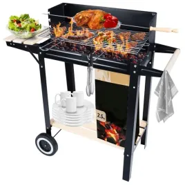 duzy-grill-ogrodowy-weglowy-na-kolkach-rozen-ruszt-polki-przenosny