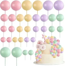 dekoracja-tortu-kulki-baloniki-32-el-topper-baby-shower-urodziny-pastel