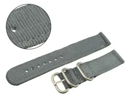 pasek-nato-lux-24-mm-n02-2-czesciowy-szary-srebrna-sprzaczka