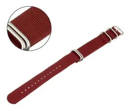 pasek-nato-lux-bordowy-20-mm-n01-srebrna-sprzaczka