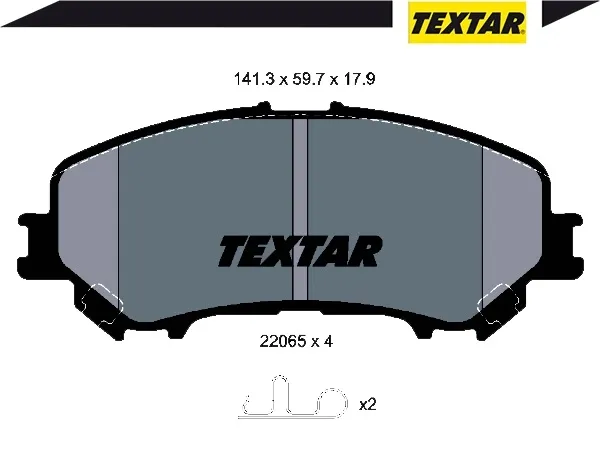 textar-klocki-hamulcowe-przod-renault-kadjar-2015-wysokosc-59-7-mm