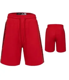 pitbull-west-coast-meskie-szorty-tape-parker-czerwony-red-s