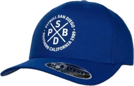 pitbull-west-coast-czapka-snapback-athletic-niebieski-azure-blue