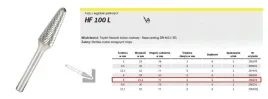 klingspor-frez-do-metalu-hf-100-l-fi80x25mm-trzpien-6mm-typ-kel-stozkow