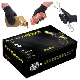 rekawice-robocze-promates-grip-black-nitrylowe-10-xl-50-szt