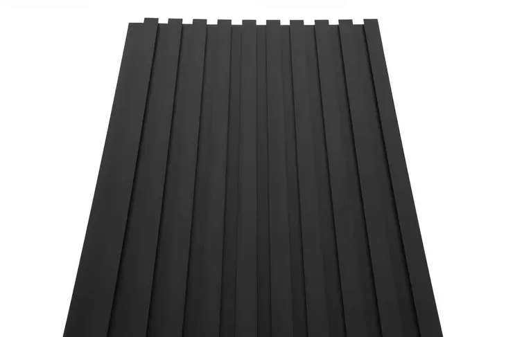 Lamele dekoracyjne na płycie 275x45cm lamele ścienne CZARNE