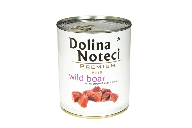 Mokra Karma Dla Psa Dolina Noteci Premium Pure Dzik 800g