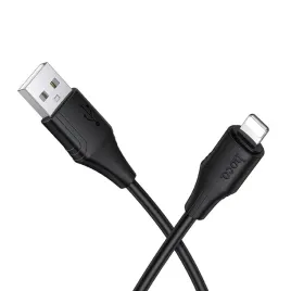 kabel-silikonowy-usb-a-do-apple-lightning-hoco-24a-1m-x124-czarny