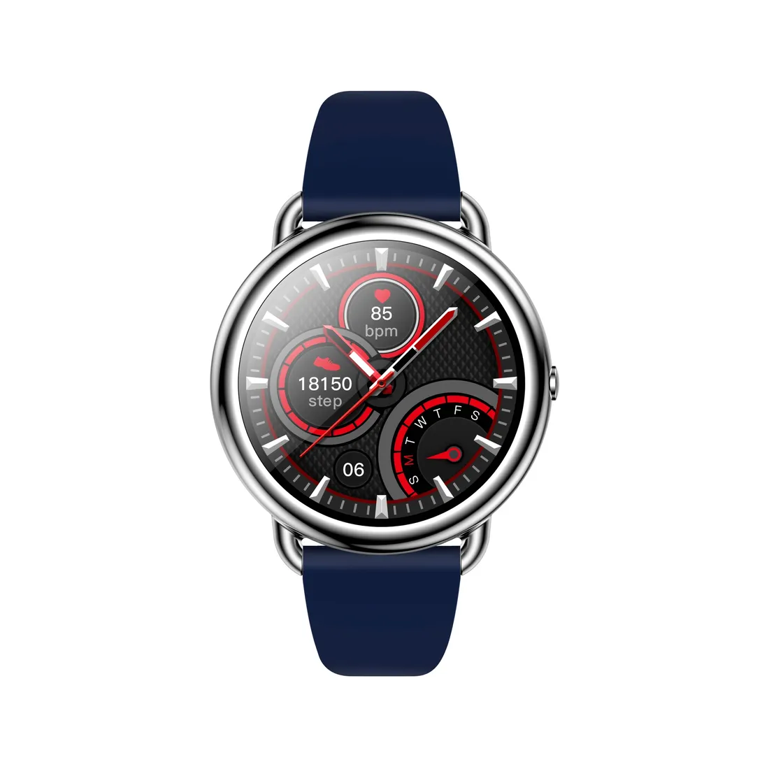smartwatch-bemi-cosmo-szary-material-paska-guma