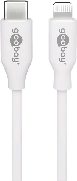 kabel-goobay-usb-apple-lightning-05-m-bialy