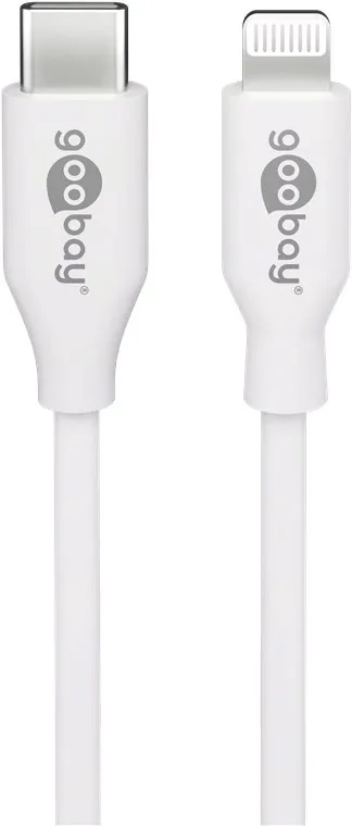 kabel-goobay-usb-apple-lightning-05-m-bialy