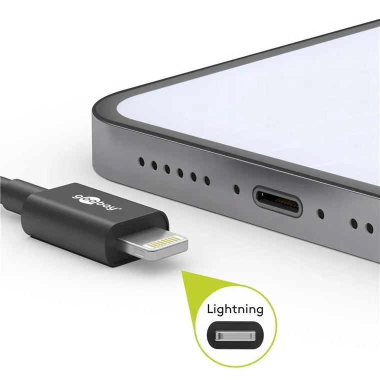 kabel-goobay-usb-apple-lightning-05-m-bialy