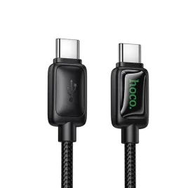 kabel-z-lcd-usb-c-do-usb-c-hoco-3a-60w-12m-u146-czarny