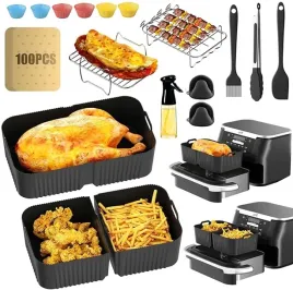 foremka-silikonowa-wklad-do-frytkownicy-ninja-af500eu-air-fryer-zestaw