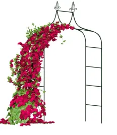 pergola-ogrodowa-podpora-do-kwiatow-metalowa-265x38x135cm
