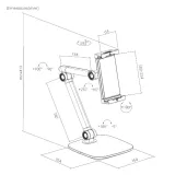 uchwyt-statyw-spacetronik-bialy-certyfikat-ce