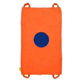 mini-chusta-animacyjna-100-x-60-cm-pomaranczowa-z-kolem-niebieskim