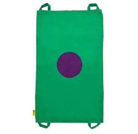 mini-chusta-animacyjna-100-x-60-cm-zielona-z-kolem-fioletowym