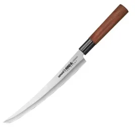 samura-okinawa-noz-kuchenny-slicing-tanto-240mm-stal-aus-8-drewno-rozane