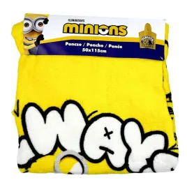 minionki-poncho-z-kapturem-100percent-bawelna-50x115cm
