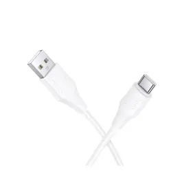 kabel-silikonowy-usb-a-do-usb-c-hoco-3a-1m-x124-bialy