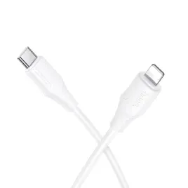kabel-silikonowy-usb-a-do-apple-lightning-hoco-27w-1m-x124-bialy