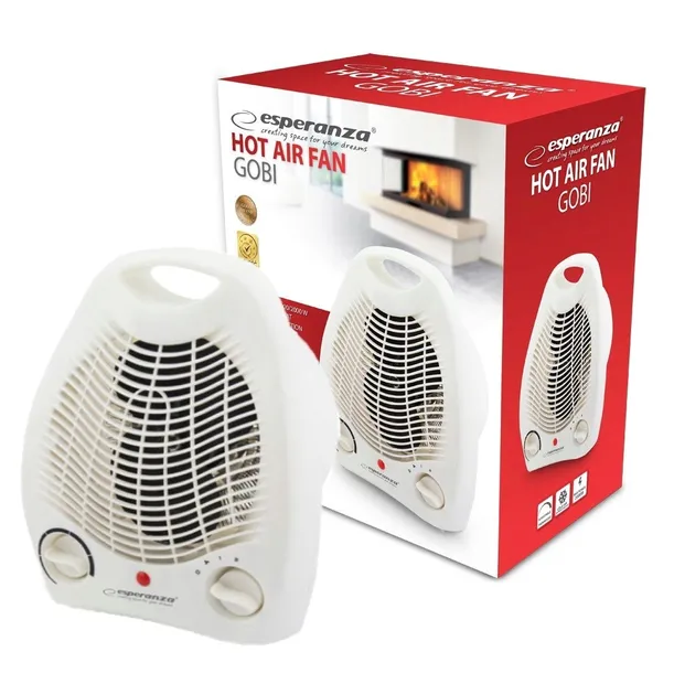 TERMOWENTYLATOR GRZEJNIK FARELKA 2000W MAŁY MOCNY ELEKTRYCZNY