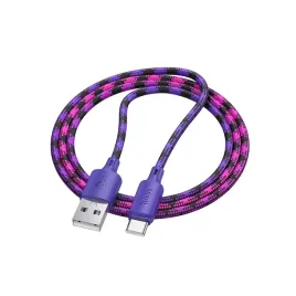 kabel-usb-a-do-usb-c-hoco-3a-1m-x116-gradient-fioletowy