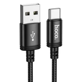 hoco-kabel-usb-a-do-usb-c-3a-x91-3m-czarny