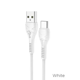 hoco-kabel-usb-a-do-usb-c-x37-1m-bialy