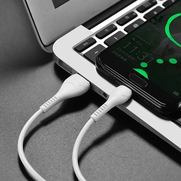 hoco-kabel-usb-a-do-usb-c-x37-1m-bialy-dlugosc-przewodu-1-m