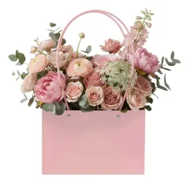 torebka-prezentowa-kwiatowa-papierowa-fioletowa-35-cm-dzien-kobiet-slub