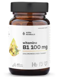 aura-herbals-witamina-b1-100-mg-tiamina-kapsulki-60-szt