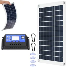 zestaw-panel-solarny-bateria-sloneczny-prostownik-300w