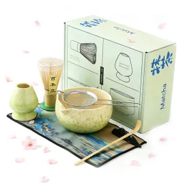 zestaw-prezentowy-do-herbaty-matcha-czarka-miotelka-zielony-7szt-na-prezent