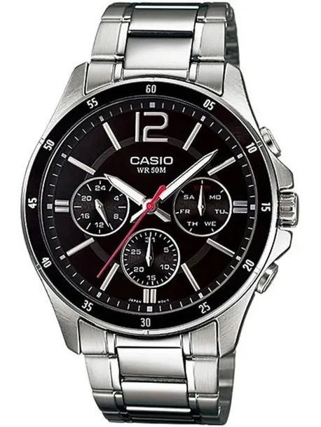 ZEGAREK MĘSKI CASIO MTP-1374PD-1AVEF (zd063b) + BOX + GRAWER