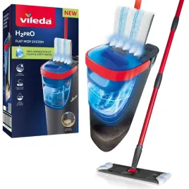 mop-plaski-vileda-h2pro-z-wiadrem-separacja-czysta-brudna-woda-2-zbiorniki