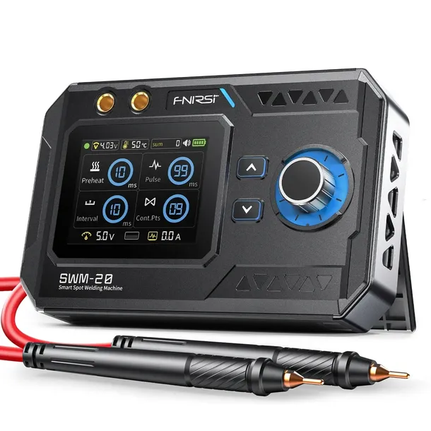 FNIRSI SWM-20 zgrzewarka punktowa do ogniw 1200A 5000mAh + Taśma