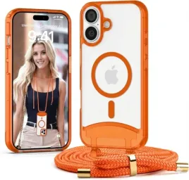 lawonda-etui-magsafe-do-iphone-16-neonowe-pomaranczowe-smycz-zawieszka