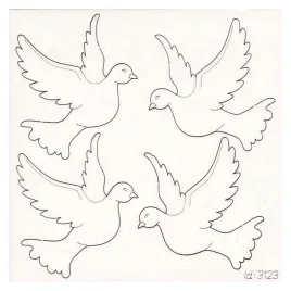 tekturka-scrapki-golebie-male-little-pigeons-4szt-scrapiniec