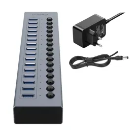 hub-usb-16-port-usb-a-3-0-z-wlacznikami-12v-6-5a-78w-kabel-usb-a-do-usb-b